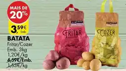Pingo Doce Batata promoção