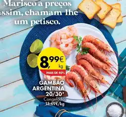Pingo Doce Gambão argentina 20/30* promoção