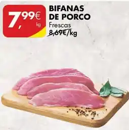 Pingo Doce Bifanas de porco frescas promoção