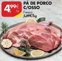 Pingo Doce Pá de porco c/osso promoção