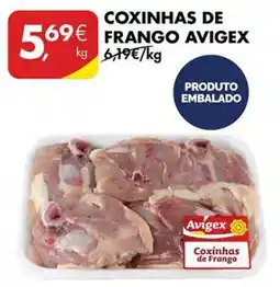 Pingo Doce Coxinhas de frango avigex promoção