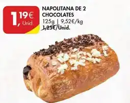 Pingo Doce Napolitana de 2 chocolates promoção