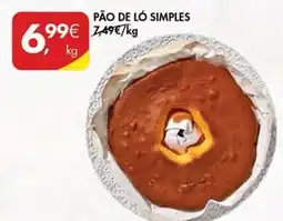 Pingo Doce Pão de ló simples promoção