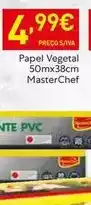 Recheio Masterchef - papel vegetal 50mx38cm promoção