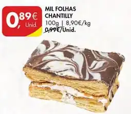 Pingo Doce Mil folhas chantilly promoção