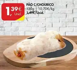 Pingo Doce Pão c/chouriço promoção