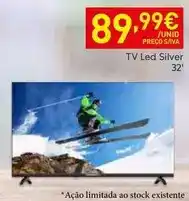 Recheio Tv led silver 32' promoção