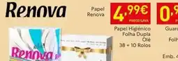 Recheio Renova - papel higiénico folha dupla promoção