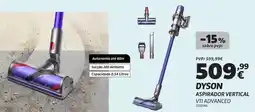 Radio Popular Dyson - aspirador vertical promoção