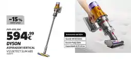 Radio Popular Dyson - aspirado vertical v12 detect slim abs promoção