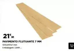 Bricomarché Pavimento flutuante 7 mm promoção