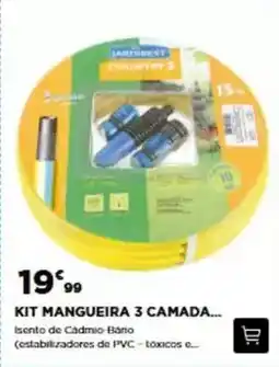 Bricomarché Kit mangueira 3 camada promoção
