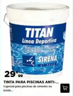 Bricomarché Titan - tinta para piscinas anti promoção