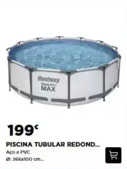 Bricomarché Bestway - piscina tubular redond promoção
