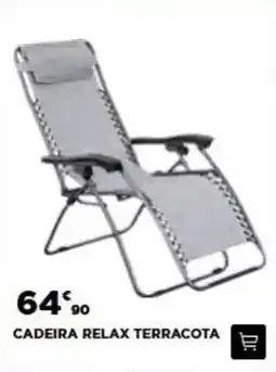 Bricomarché Cadeira relax terracota promoção