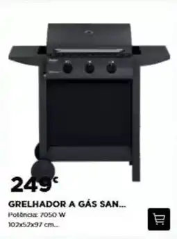 Bricomarché A+ - grelhador a gas promoção