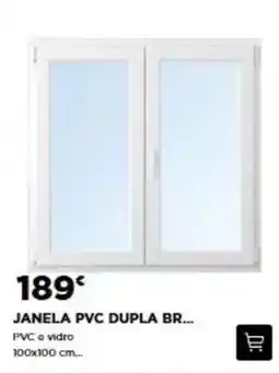 Bricomarché Janela pvc dupla br promoção