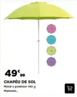 Bricomarché Sol - chapeu de promoção
