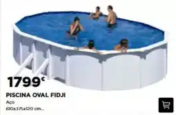 Bricomarché Piscina oval fidici promoção