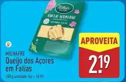 ALDI Milhafre - queijo dos acores em fatias promoção