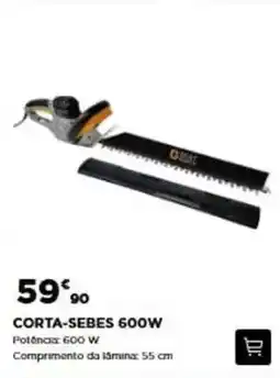 Bricomarché Corta-sebes 600w promoção
