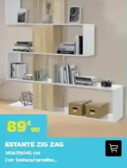 Bricomarché Zig zag - estante zig zag promoção