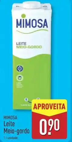 ALDI Mimosa - leite meio gordo promoção