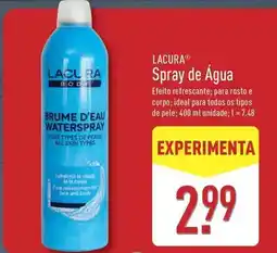 ALDI Lacura - spray de agua promoção