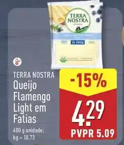 ALDI Terra nostra - queijo flamengo light em fatias promoção