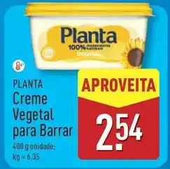 ALDI Planta - creme vegetal para barrar promoção