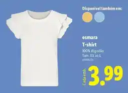 Lidl Esmara - t-shirt promoção
