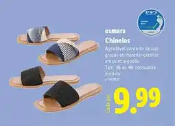 Lidl Esmara - chinelos promoção