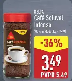 ALDI Delta q - café solúvel intenso promoção