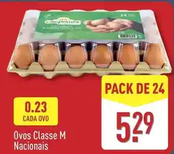 ALDI Ovos classe m nacionals promoção