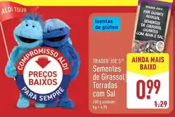 ALDI Aldi - sementes de girasol torradas promoção