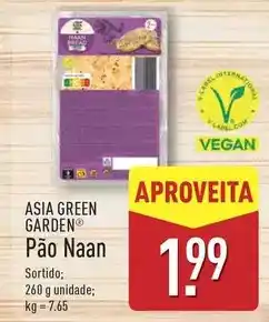 ALDI Sel - pão naan promoção