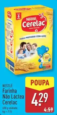 ALDI Nestle - farinha nao lactea cerelac promoção