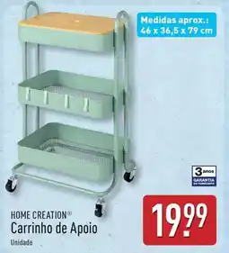 ALDI Home creation - carrinho de apoio promoção