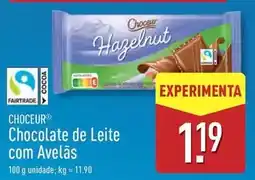 ALDI Choceur - chocolate de leite com avelã promoção