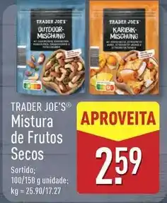 ALDI Mistura de frutos secos promoção