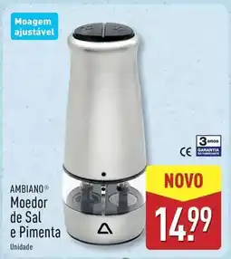 ALDI A+ - moedor de sal e pimenta promoção