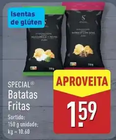 ALDI Batatas fritas promoção