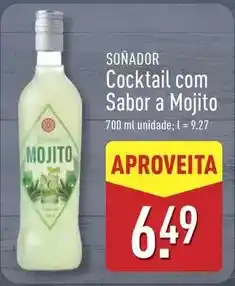 ALDI A+ - cocktail com sabor a mojito promoção