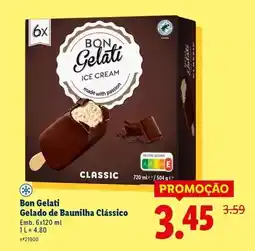 Lidl Classic - gelado de baunilha classico promoção