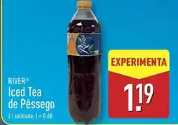 ALDI Iced tea de pêssego promoção
