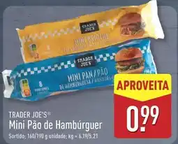 ALDI Mini - pão de hambúrguer promoção