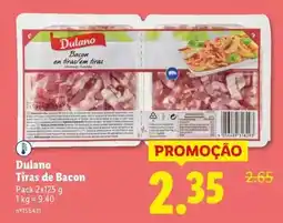 Lidl Dulano - tiras de bacon promoção