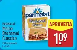 ALDI Parmalat - molho béchamel clássico promoção