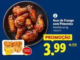 Lidl Portugal - asas de frango com pimento promoção