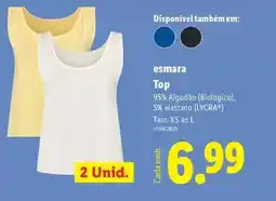 Lidl Esmara - top promoção